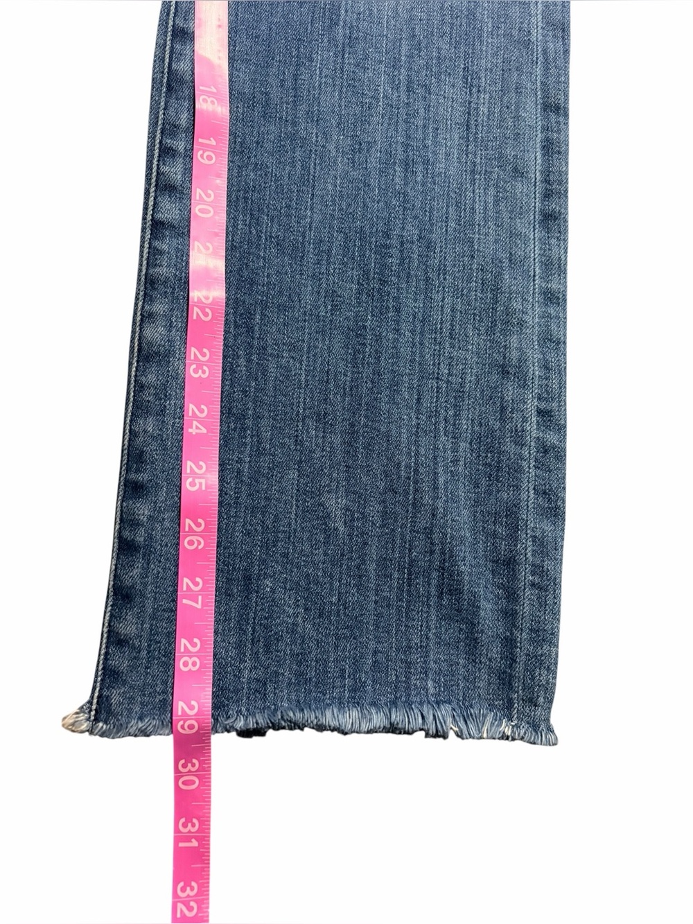 AYR The Bomb Pop High Rise Cropped Straight Leg Jean Size 31 Long/Tall - Picture 7 of 7